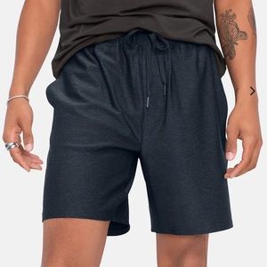 Outdoor Voices Men’s Sunday 7” Short, Dark Grey